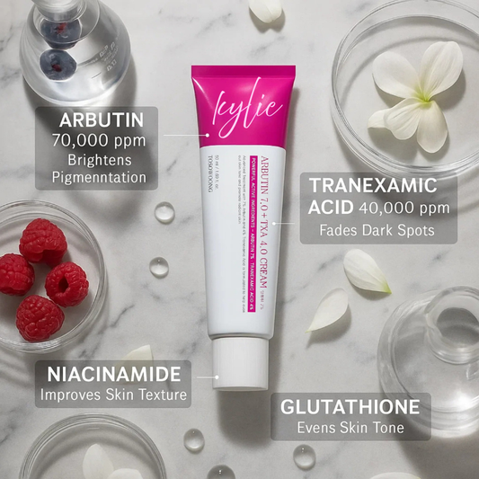 Kylie™Revive Cream: Arbutin 7% + Traneaxamic Acid 4%